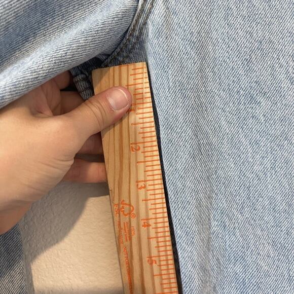 Vintage Levis 951 Jeans Womens 10 Short Relaxed Fit Tapered Leg USA 90s Denim - Picture 8 of 16